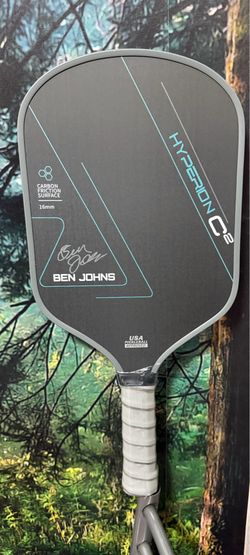 New Ben John’s pickleball paddle unbranded Joola 16 mm  Carbon Fiber