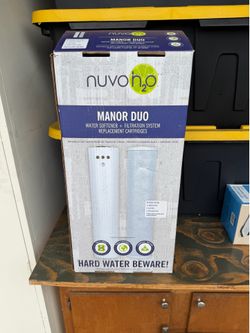 New NuvoH2O Manor Duo whole house water softener and filtration system