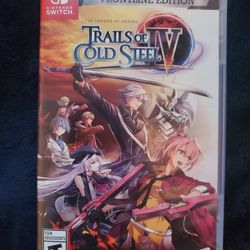 The Legend Of Heors Trails Of Cold Steel 4 Nintendo Switch 