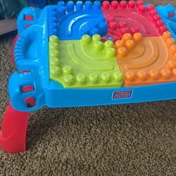 Baby Toddler Mega Block Table 