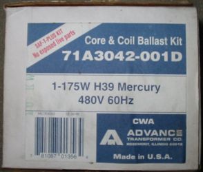 Transformer Core & Ballast Kit - 175W Mercury Vapor