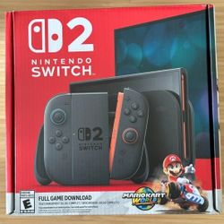 New Nintendo Switch 2 With Mario Kart Game Near Miami Airport 