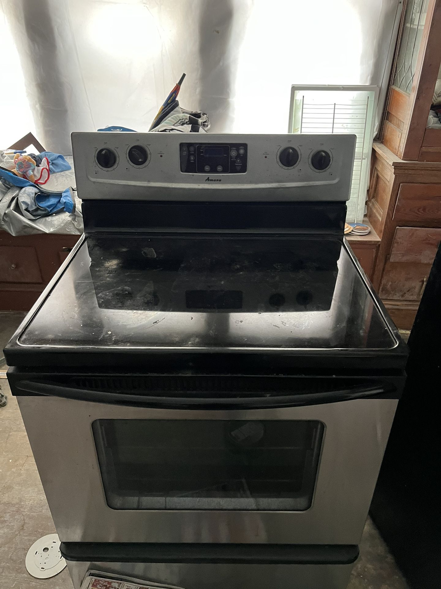 Used Electric Stainless Steel Stove