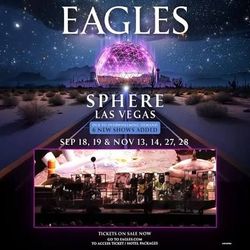 Eagles concert tickets Las Vegas Sphere Nov 28 2026