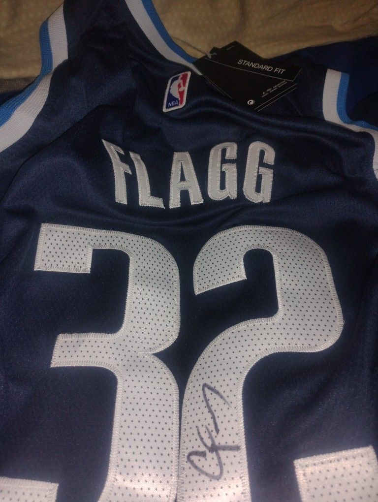 Cooper Flagg Signed Autograph Dallas Mavericks NBA Jersey Auto