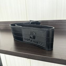 Leather Weight Lifting Belt 