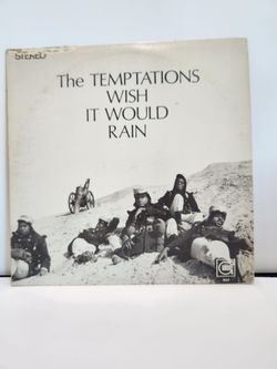 The Temptations Wish It Would Rain Vinyl LP Motown Gordy 927 Original Album