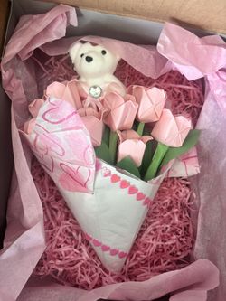 Valentines Gift Paper Flower Bouquet 💐