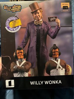Iron studios Willy Wonka and the chocolate factory statue