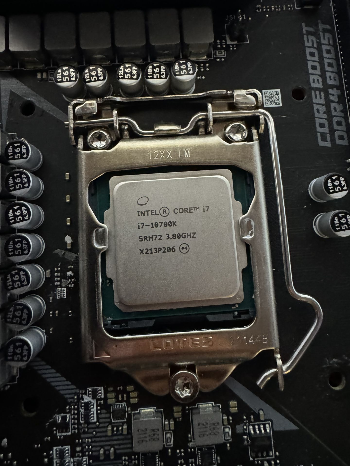 Intel 10th Gen. 10700k CPU 