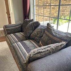 Couch And Big Chair Set