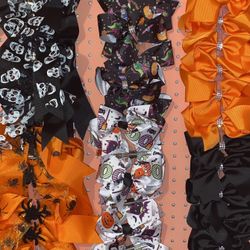 Halloween Hair Bows