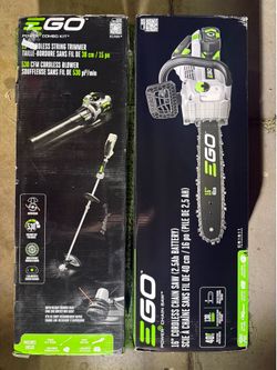 EGO Power+ Combo Kit & 16" Cordless Chainsaw Kit