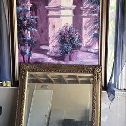 Painting $40 And Mirror $80