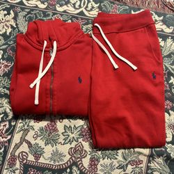 Red Ralph Lauren Tracksuit 