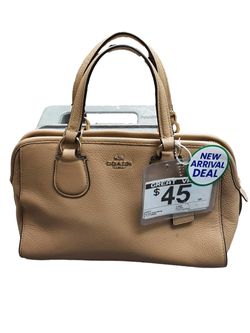 Coach A1680 Beige / Tan Purse / Handbag