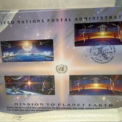 United Nations postal souvenir cards
