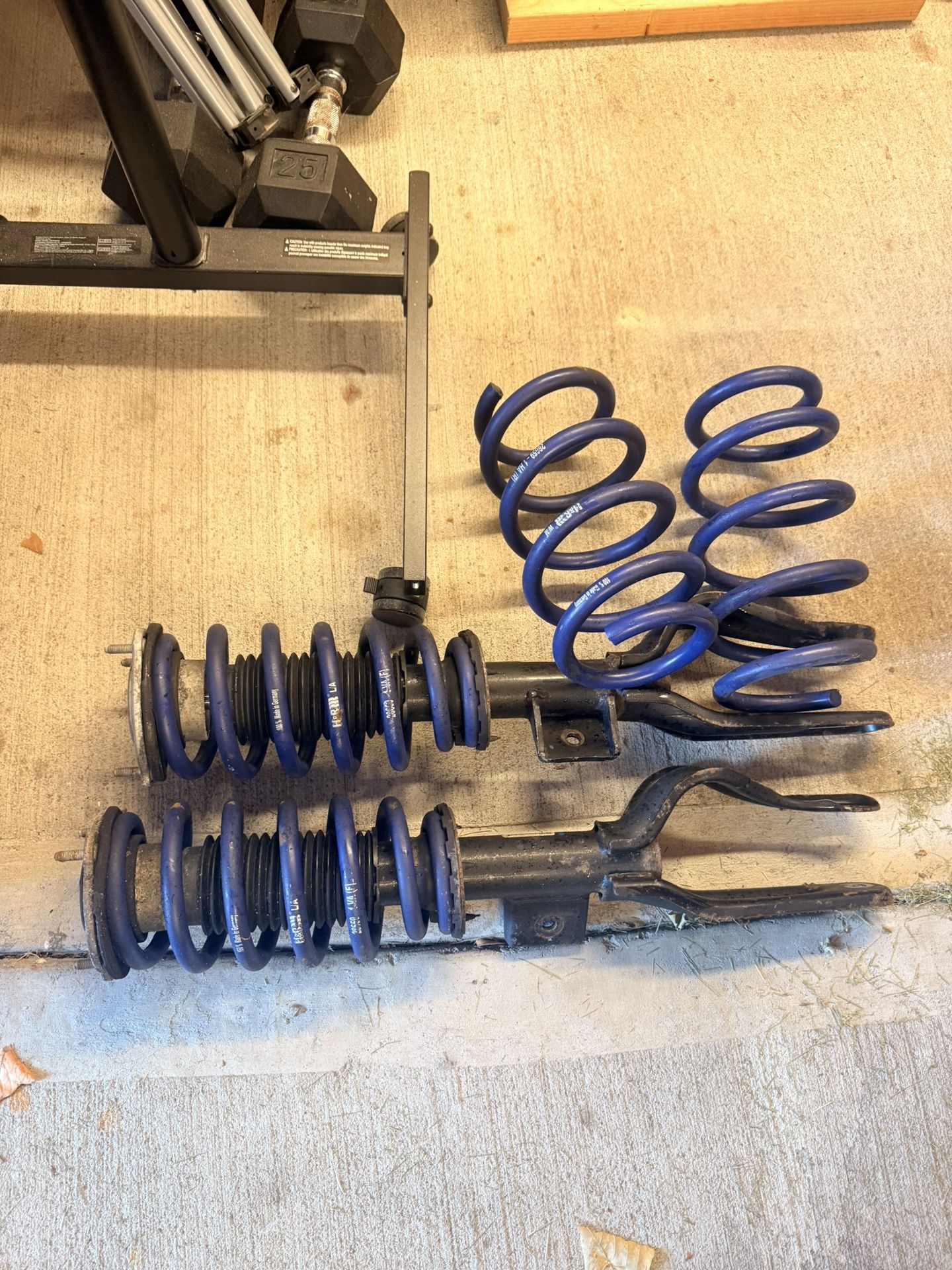Tesla Model 3 Performance HR Springs W/Shocks