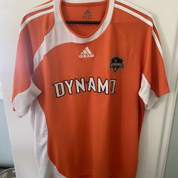 Houston Dynamo Adidas XL MLS Soccer Adult Jersey Home Orange World Cup USMNT 