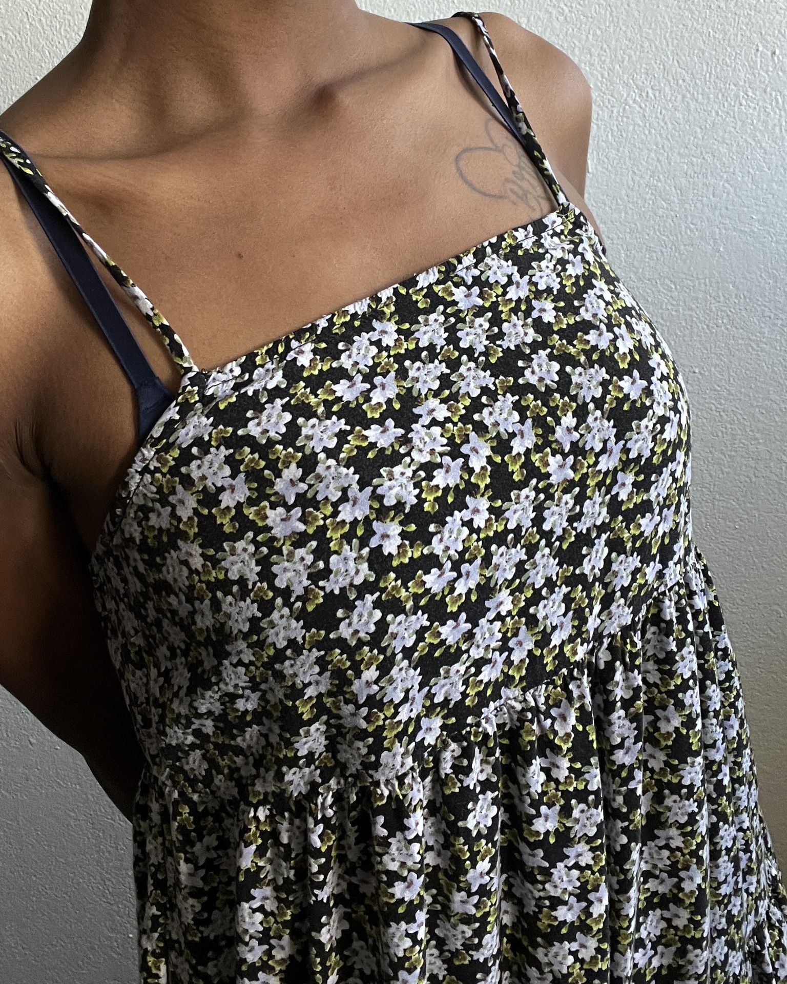 Floral baby doll sundress