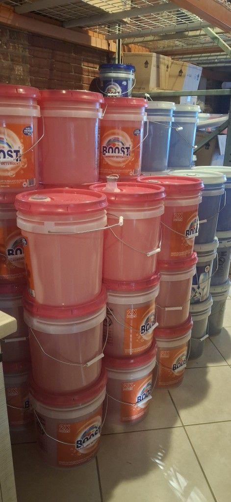 Laundry Detergent Dish Soap And Fabric Softner