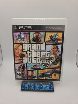 Grand Theft Auto V 5 ( Sony PlayStation 3 , PS3 , 2013 ) - CIB - Including Map