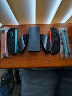 Nintendo Switch 2 Joycons With Grip