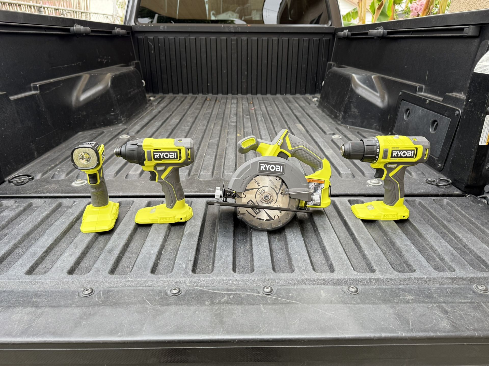 RYOBI ONE+ 18V Cordless 4-Tool Combo Kit