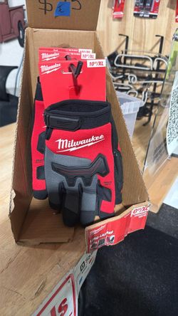 Milwaukee smart swipe work gloves