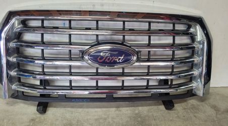 2015 2016 2017 FORD F150 FRONT UPPER GRILL OEM