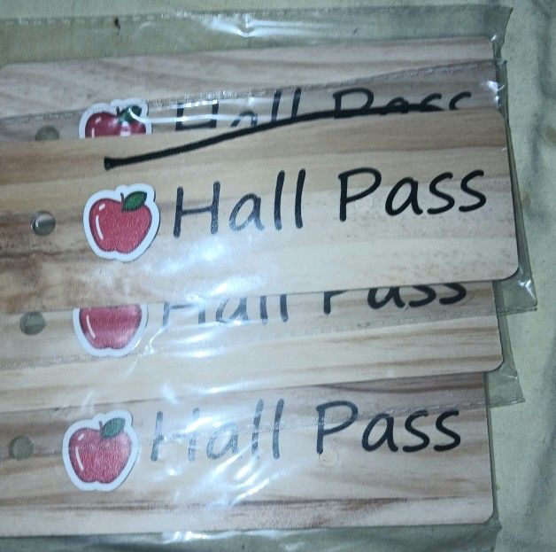 Hall Passes And Bathroom Passes