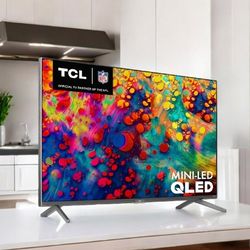 55" TCL 4K UHD mini Led 120hz Smart Tv Roku