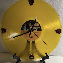 Elvis Collectibles - Vinyl Record Album Wall Clocks & Bowls
