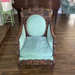 antique chair & couch set