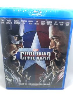 Captain America Civil War Blu-ray