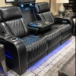 Boyington Black Power Reclining Sofa, Loveseat And Recliner
Ashley Furniture$10 Down Payment And Financing Available