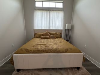 King Bed Frame and Mattress