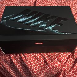Brand New supreme Air Force ones black