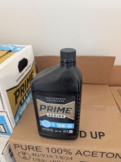 10w30 oil 7 quart.