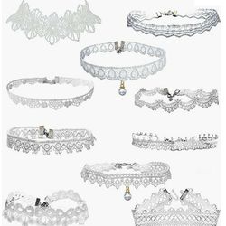 Lace Jewellery Choker Collar New