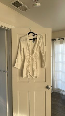 White Romper/Swimsuit Cover-up