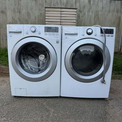 LG washer and electric dryer