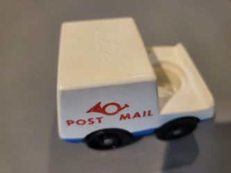 📬 Vintage 1979–1984 Fisher-Price Original Little People #127 Post Mail Truck