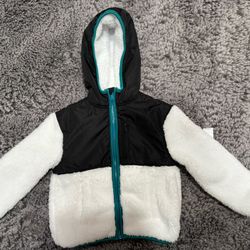 New  Old Navy Zip Through Hooded Fleece Jacket