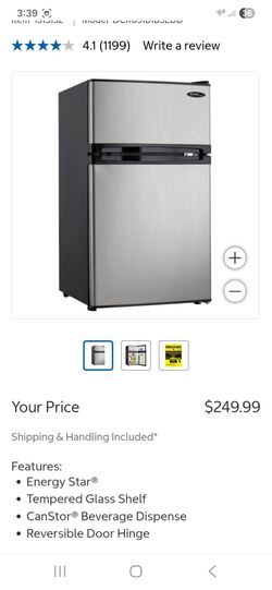 Danby compact refrigerator &freezer  $150