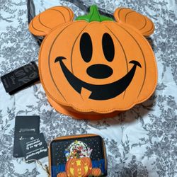 Loungefly Halloween purse and wallet