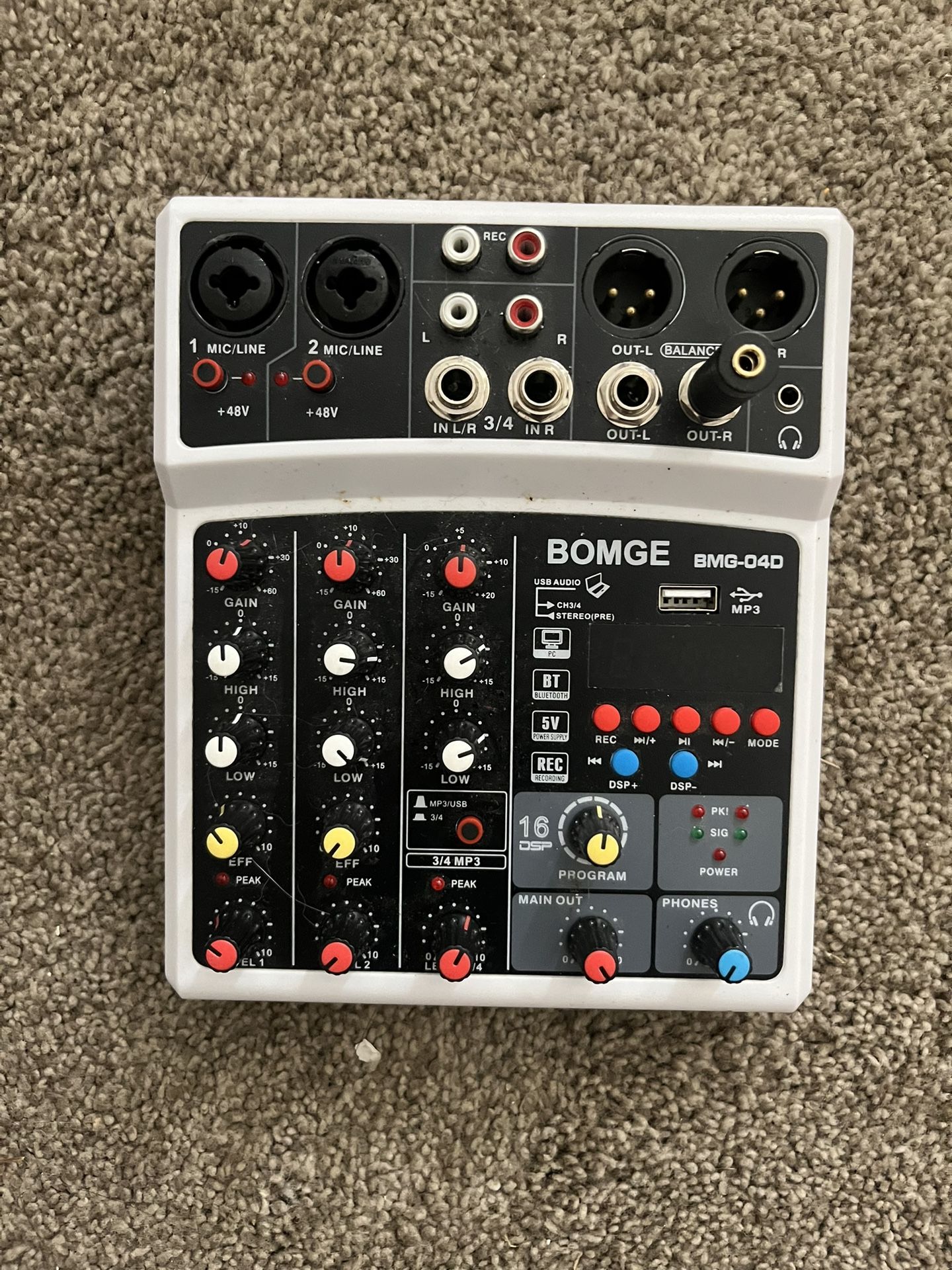 BOMGE BMG-04D (audio Mixer)