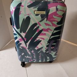 American Tourister Moonlight Hardside Expandable Luggage with Spinner Wheels, Palm Trees, Carry-On 21
