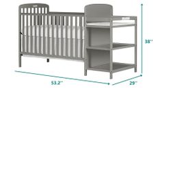 Baby Crib With Changing Pad And Mattress 