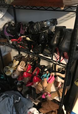 Designer Stilettos, wedges, flats, boots, heels all sizes 8-10